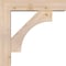 Ekena Millwork Westlake Block Smooth Bracket w/ Offset Brace, Douglas Fir, 5 1/2"W x 22"D x 22"H BKT0604X22X22WTL05SDF - alternate 3